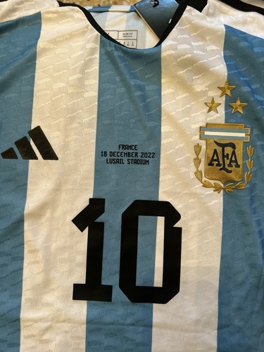 Maglia Messi finale World Cup versione giocatore - Imagen 4 de 10