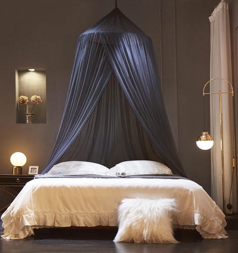 Bed Canopy Mosquito Net for Bed,Canopy Bed Curtains for Twin Full Queen King ... - Picture 3 of 6