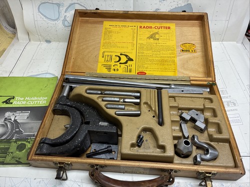 HOLDRIDGE 0 to 3'' STANDARD CONCAVE & CONVEX RADII CUTTER SET - #3-S
