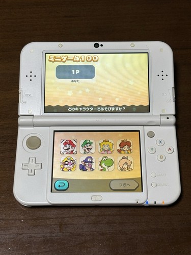 Nintendo Nuevo 3DS LL Blanco Perla IPS Pantalla Superior Stylus Funcionando Consola Japón - Imagen 4 de 23