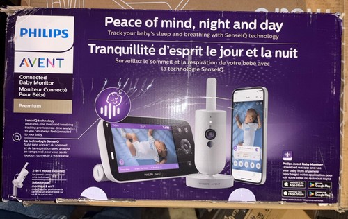 Philips Avent Premium Connected Babyphone Atem Schrei Erkennung NEU 2024