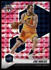 2020-21 Panini Mosaic Camo Pink Joe Ingles Utah Jazz #8