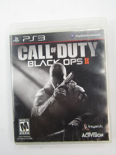 Call of Duty Black Ops II PS3 Video Game Treyarch Activision Shooter No Map
