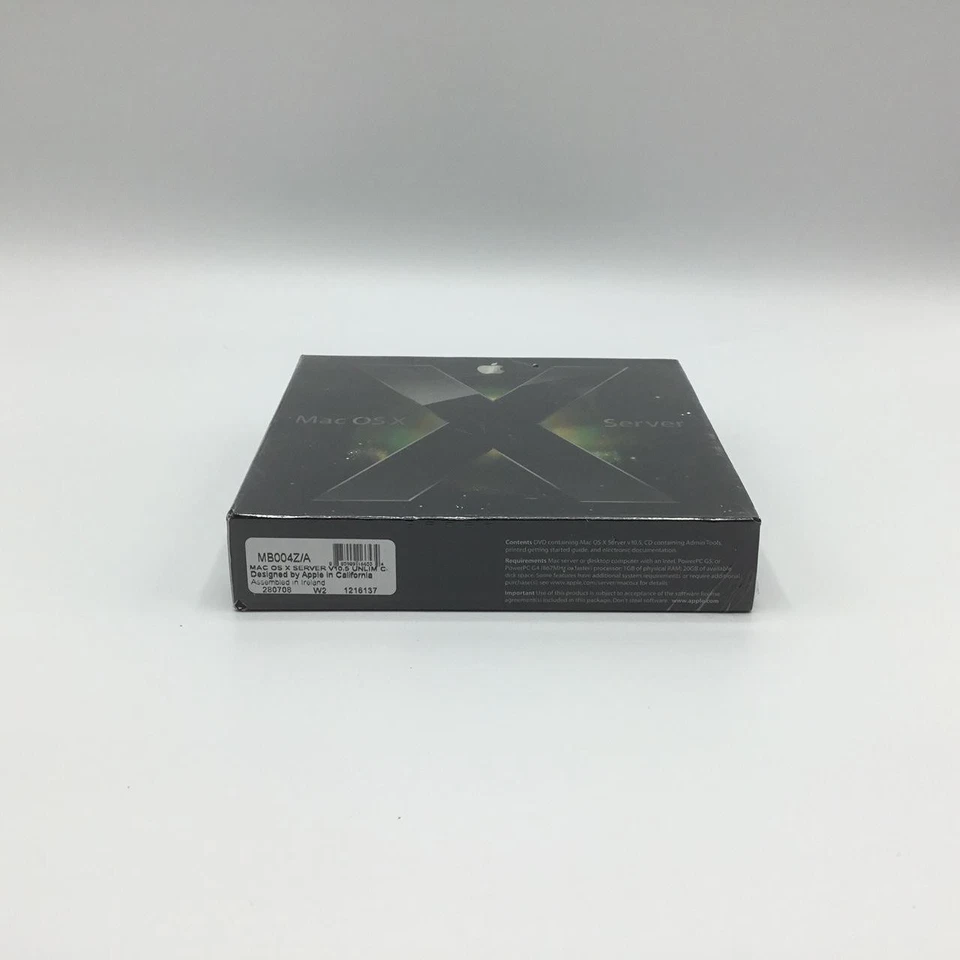 Apple Mac OS X Server v10.5 Leopard - Unlimited-Client License (MB004Z/A) - Image 4 of 4
