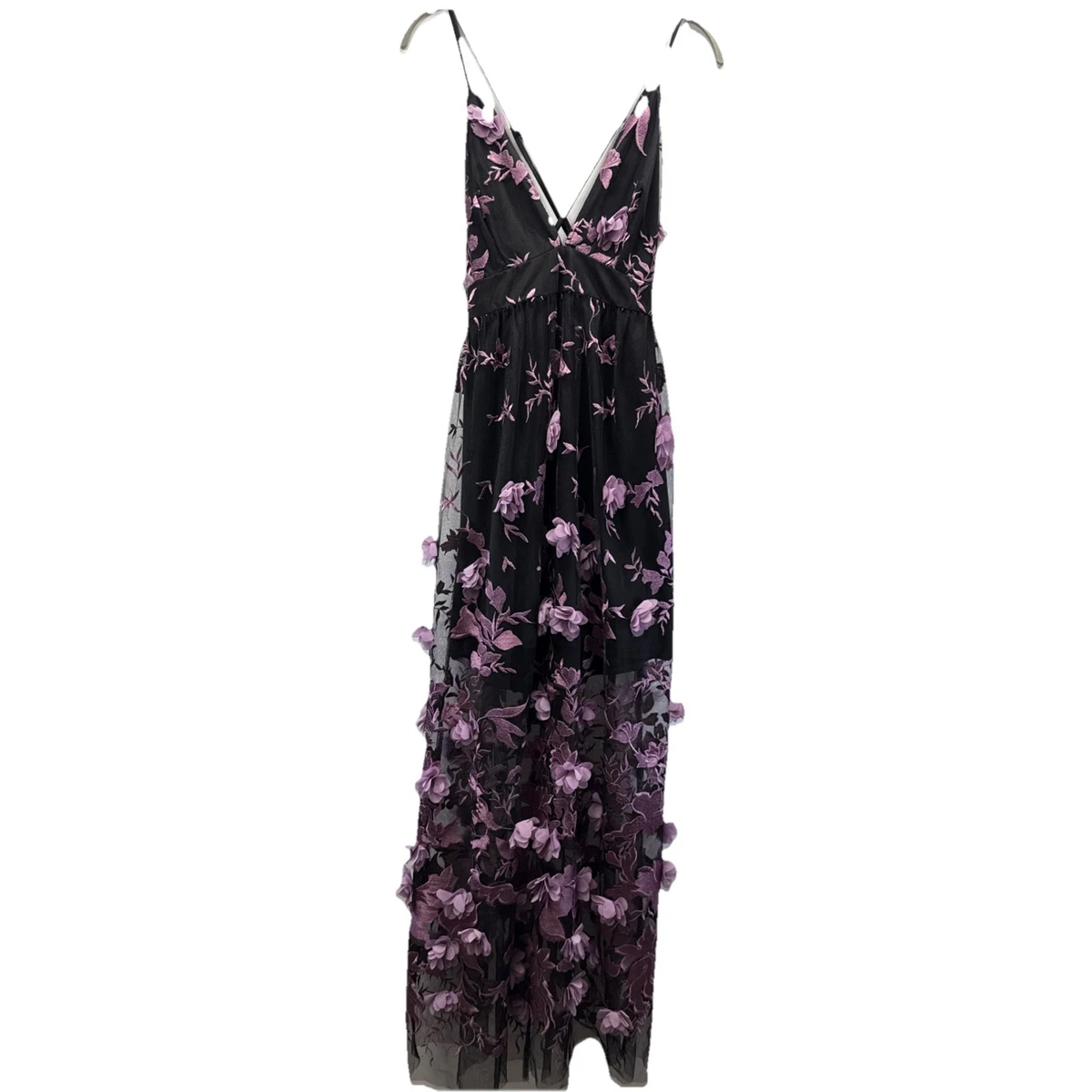 green emerald velvet dress Ruffle Detail Dress - Navy main image 1