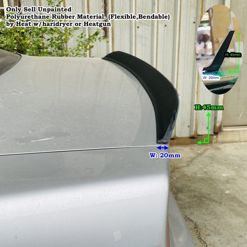 Duckbill 240S Rear Trunk Spoiler Wing Fits 1998~2002 US Mazda Capella 626 Sedan - Picture 2 of 14