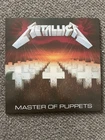 Metallica "Master Of Puppets Remastered Unplayed Vinyl - Open Seal Slight Crease