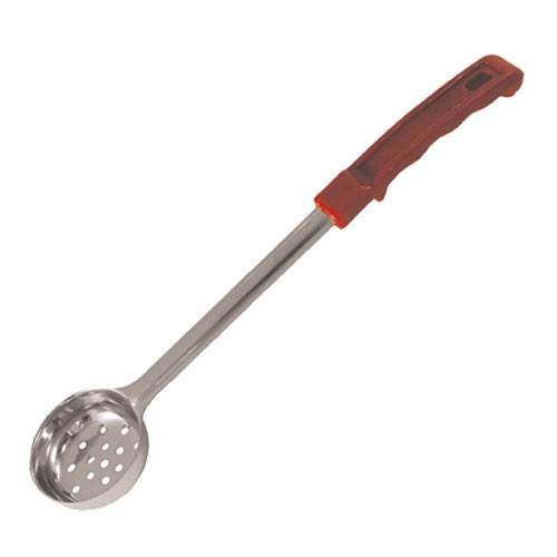 Winco FPP2 2 oz Red Perforated Portion Spoon - Bild 1 von 1