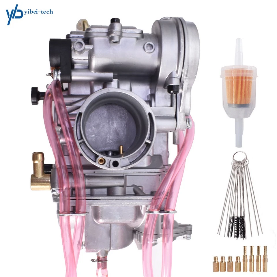 Carburetor For Kawasaki KX250F FCR38mm 2004-2010 Suzuki RMZ250 2004-2009 - Image 2 of 4
