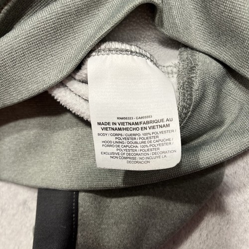Nike Boy's Size Small Hoodie Gray Pullover Sweatshirt Athletic Logo - Picture 6 of 7