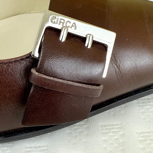 Circa Comfort 365 Joan & David Calliope Size 7.5 Brown Pointed Leather Pumps EUC - Picture 5 of 15