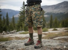 Tru Spec Army Tactical Camouflage Camo Cargo Shorts Mens Size Medium Adjustable 