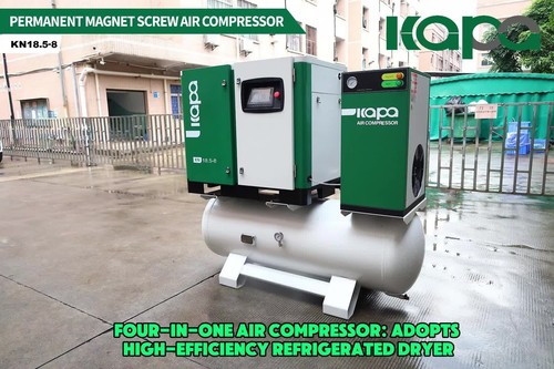 230V 3Phase 25 HP Integrated Rotary Screw Air Compressor with Refrigerate Dryer - Video 1 of 1