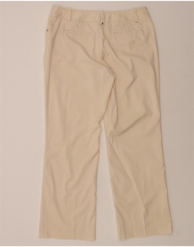 IZOD Womens Bootcut Casual Trousers UK 14 Large W32 L30 Beige Polyester CJ18 - Picture 2 of 3