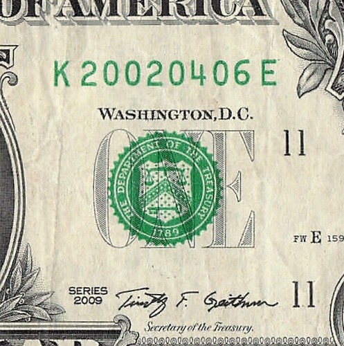 APR 06 2002 Birthday Fancy Serial Number Date Note One Dollar Bill 04 06 2002 - Picture 1 of 11