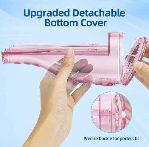 Water Flosser Teeth Pick: Rechargeable Cordless Oral Irrigator 300ML Portable - Picture 6 of 8