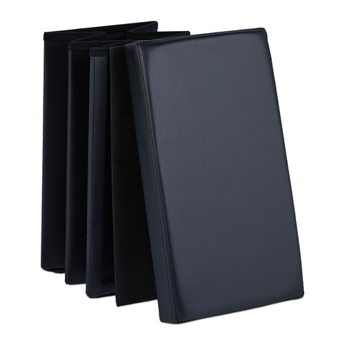 Sitzhocker Sitztruhe Falthocker Stauraumhocker Polsterhocker faltbar 150 kg - Bild 6 von 8