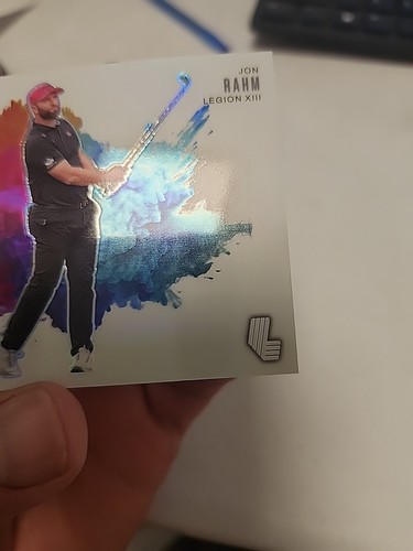 2025 Panini Prizm Liv Golf Jon Rahm Colorblast Case Hit Ssp Rare - Picture 8 of 10