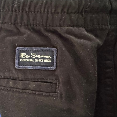 The Original Ben Sherman XL Black Mens Shorts Stretch  - Picture 6 of 10