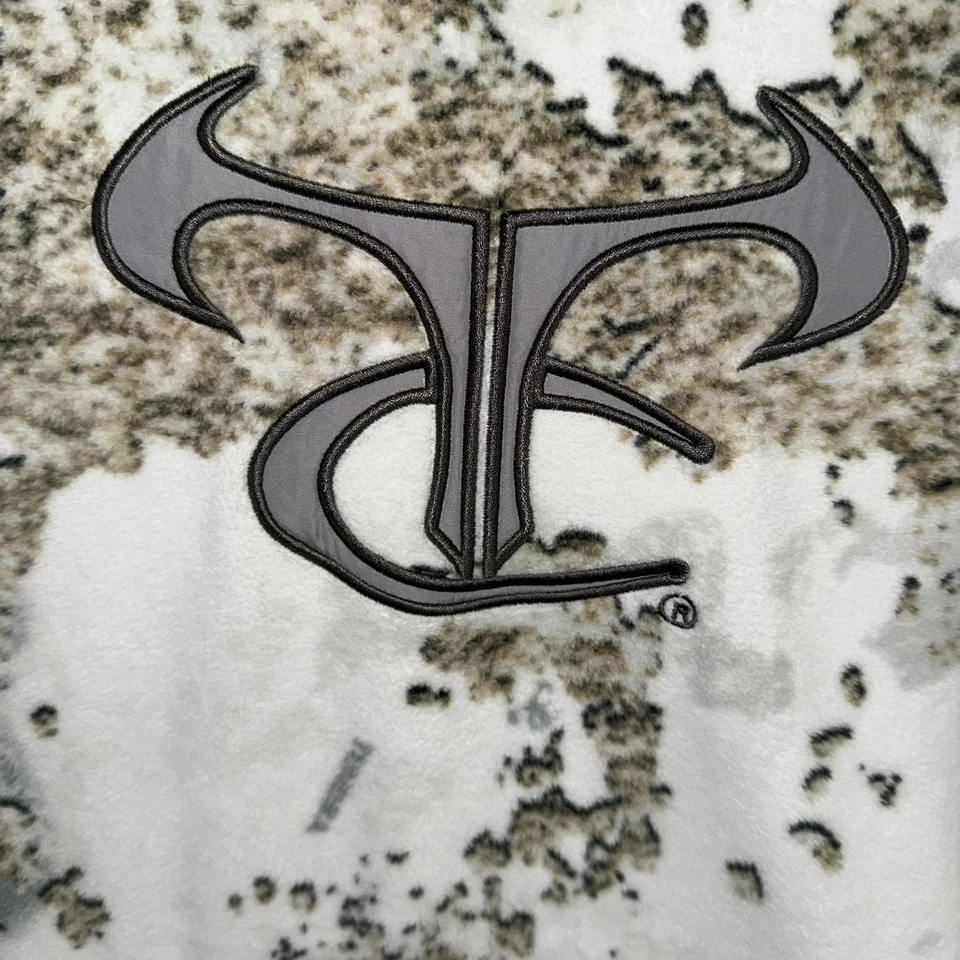 True Timber Snow Camo High Pile Hoodie Sweatshirt Winter S Camo Hunting Outdoor - Image 3 of 4