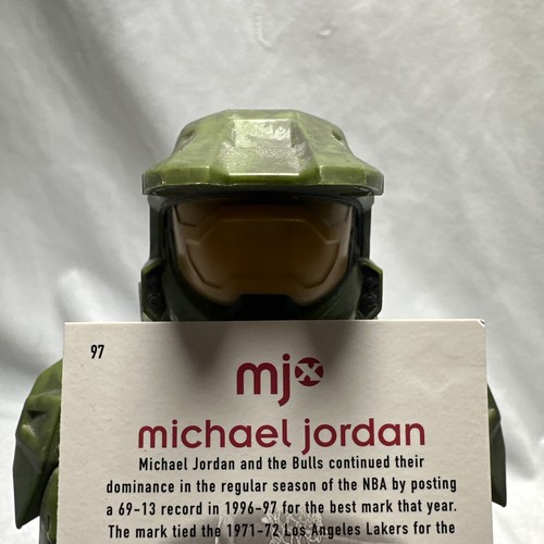 1998 UPPER DECK BASKETBALL MJ TIMELINE MICHAEL JORDAN CARD #97-JUL050 - Picture 6 of 8