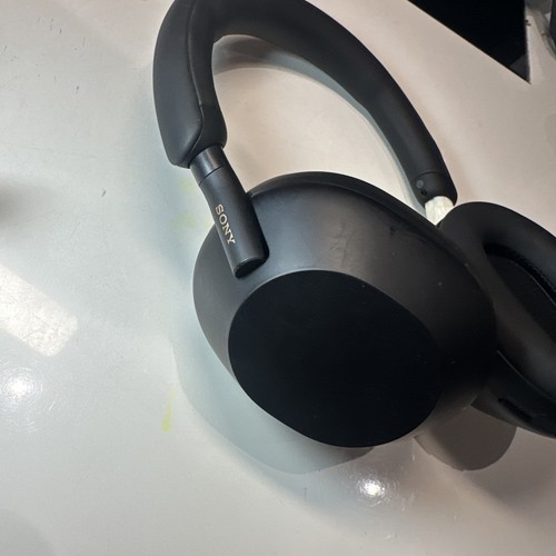 *LEFT HINGE LOOSE * Sony WH-1000XM5 Over Ear Wireless Headphones - Black - Picture 7 of 8