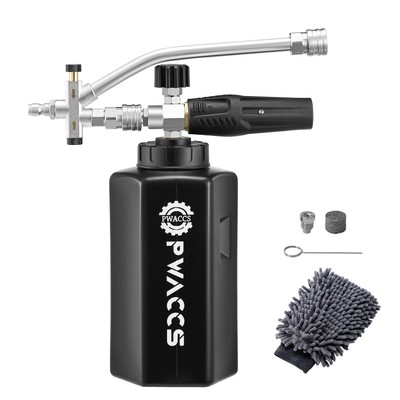 #ad Pressure Washer Foam Cannon Dual Connector Accessory Power Washer Double Tip... $48.89