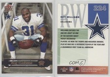 2002 Fleer Ultra Rookies Roy Williams #224 Rookie RC