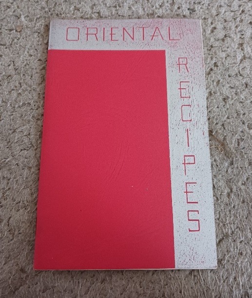 Vintage Oriental Show-You Recipes Booklet 1946