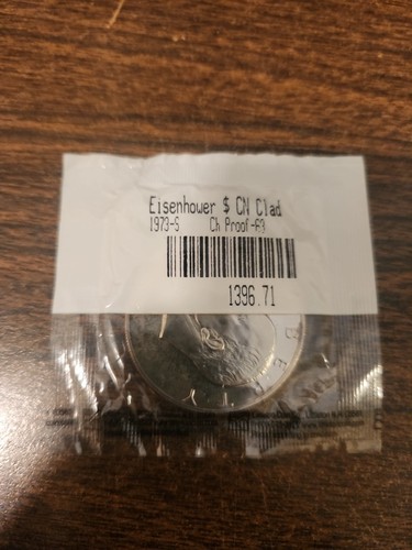 1973-S $1 Clad (Proof) Ike Dollar