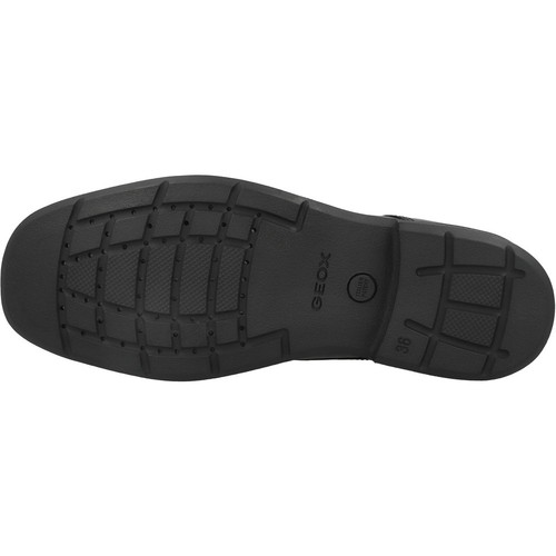 Geox J Federico H Black Lace-Up Leather Boy's Derby Shoe School Formal - Picture 7 of 8