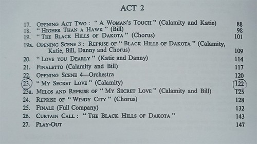 Calamity Jane Vocal Score Operetta in Two Acts Sammy Fain Amateur Operatic - Picture 4 of 5