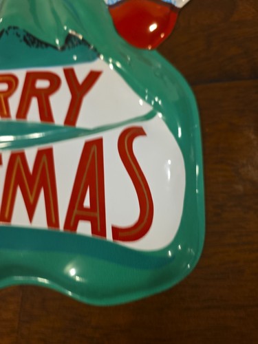 Vintage Airfo Molded Plastic 3D Santa Christmas Decor Wall Hanging Rare NOS - Picture 4 of 13