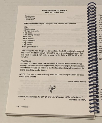 Texas Church Of The Lutheran Confession CLC Give Us This Day Our Daily Cookbook - Bild 12 von 13