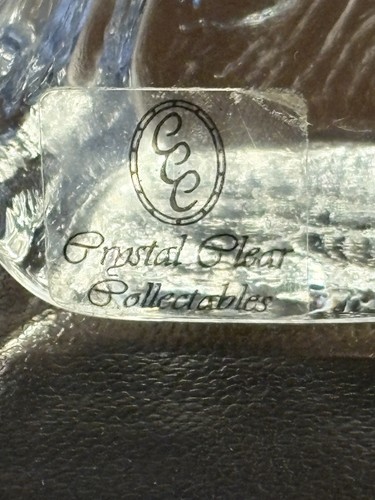 Crystal Clear Collectibles Debossed Glass - Native American Indian on a Horse - Picture 14 of 15