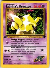 Sabrina's Drowzee Common Gym Challenge 095/132 NM 1st Edition