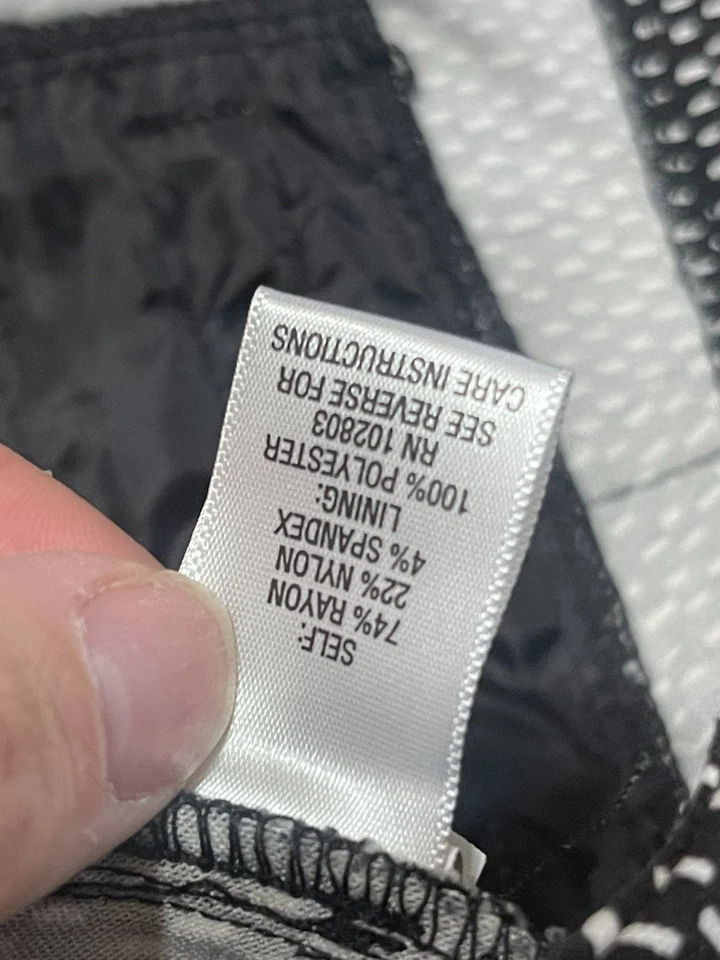 White Studio Works Pants, Women's Size 18, Black, Pull On - Image 4 of 4