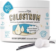 Legendairy Milk Colostrum Supplement Chewable Tablets - 60ct *EXP 07/2026*