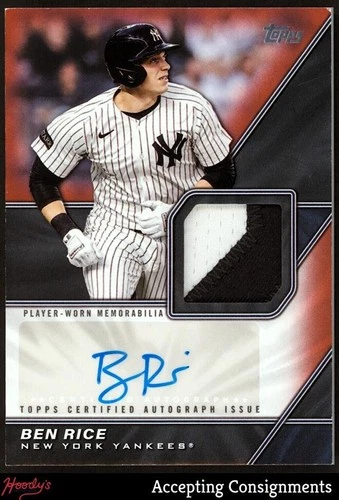 2026 Topps Series 1 Ben Rice Red (RAW)