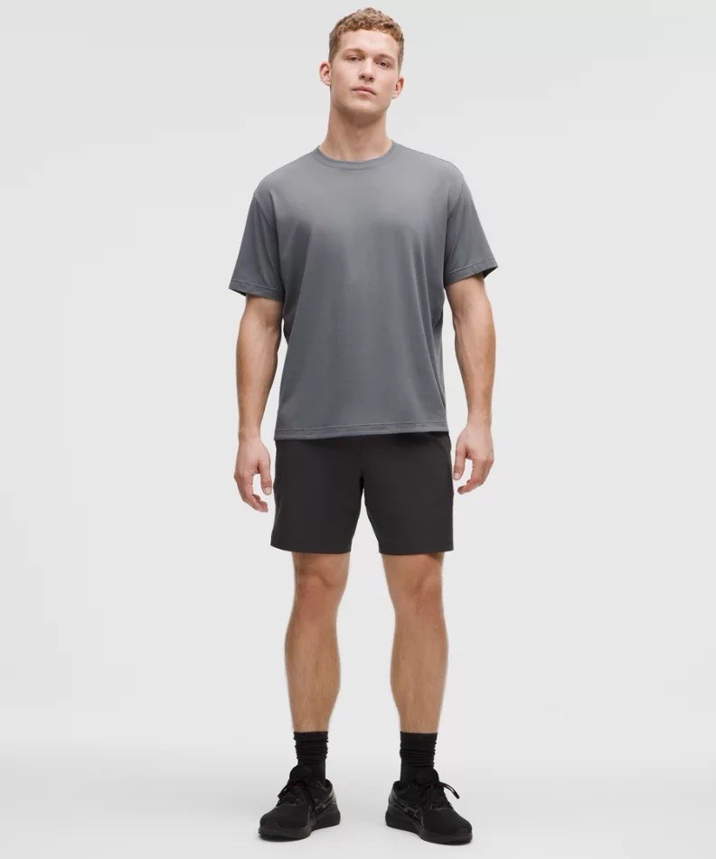 BNWT Lululemon EasySet Training Short-Sleeve Solar Grey T-Shirt Size M