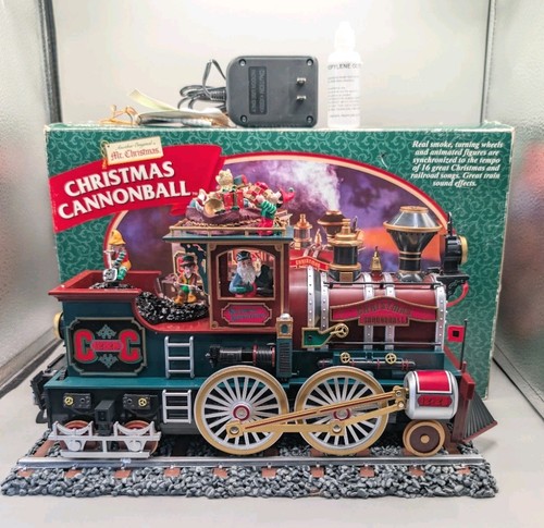 Mr Christmas Millenium Edition Cannonball Train Parts Only Read - Bild 1 von 6