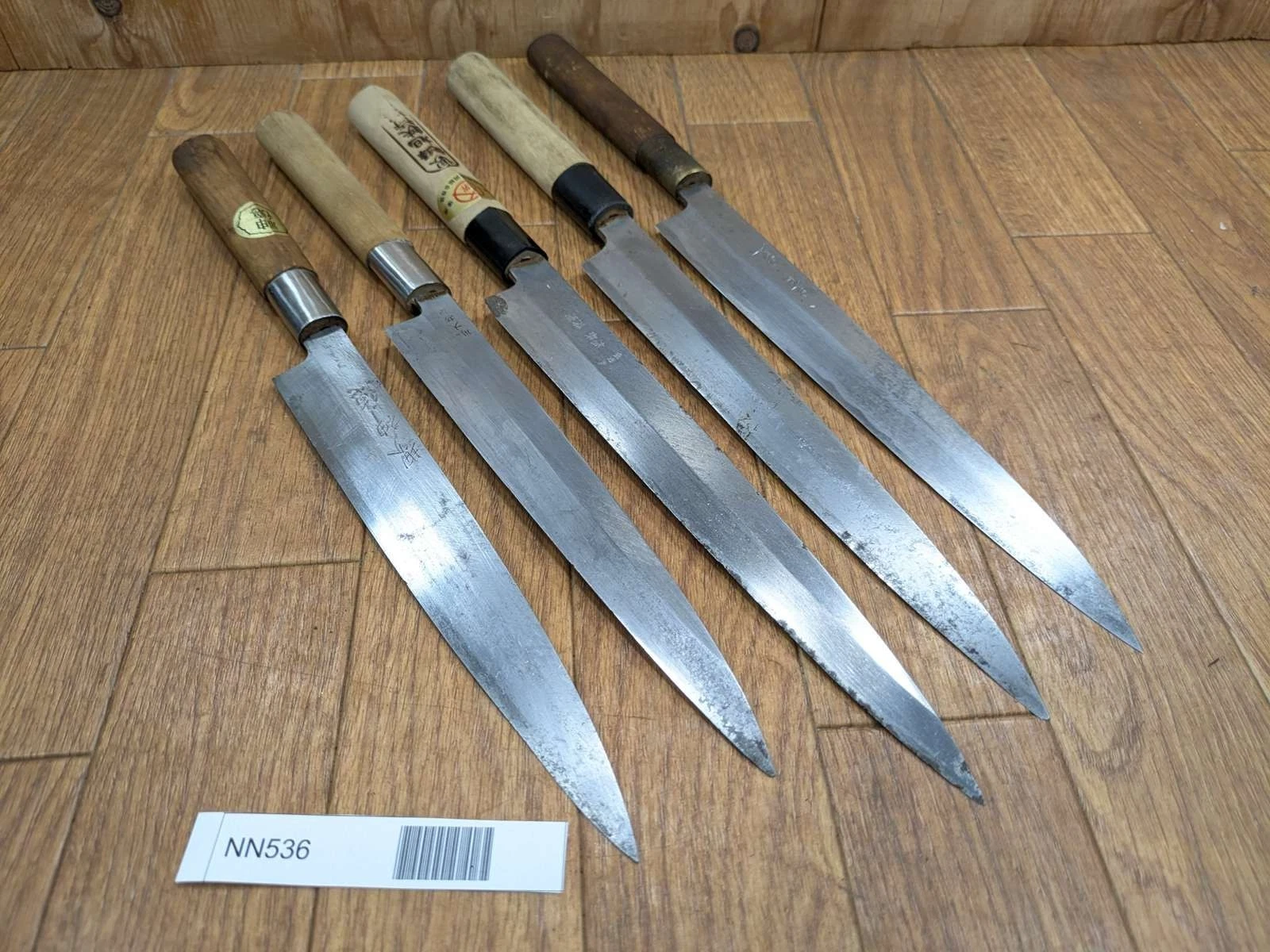 Japanese Chef's Kitchen Knife Set 5 Piece YANAGIBA from Japan NN536