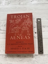 Trojan Aeneas 1959 Cambridge Classics Virgil Aeneid Kennedy Tilly Hardcover
