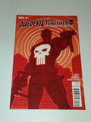 DAREDEVIL PUNISHER #2 NM+ (9.6 OR BETTER) MARVEL COMICS AUGUST 2016