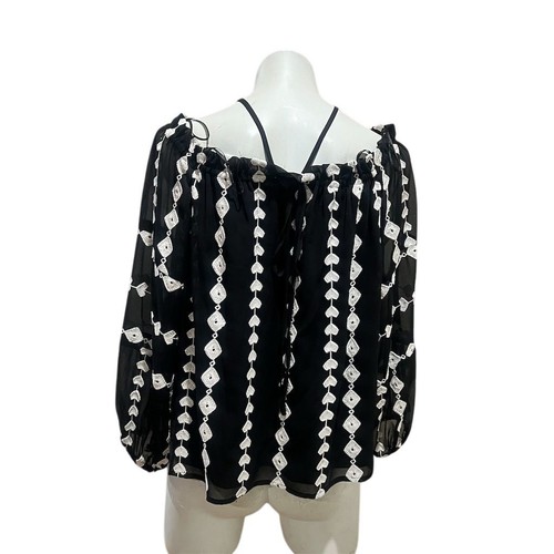 Camicetta donna multicolore Vince Camuto manica 3/4 taglia M casual - Foto 8 di 11