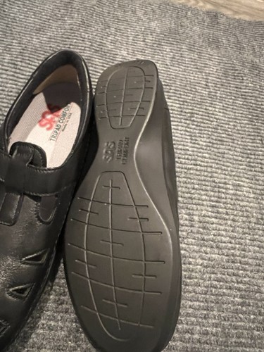 SAS Roamer Women’s Shoe Tripad Comfort Black 9.5 W wide NWOB diabetes walking - Picture 4 of 10
