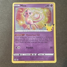 Mew 011/025 Celebrations Holo