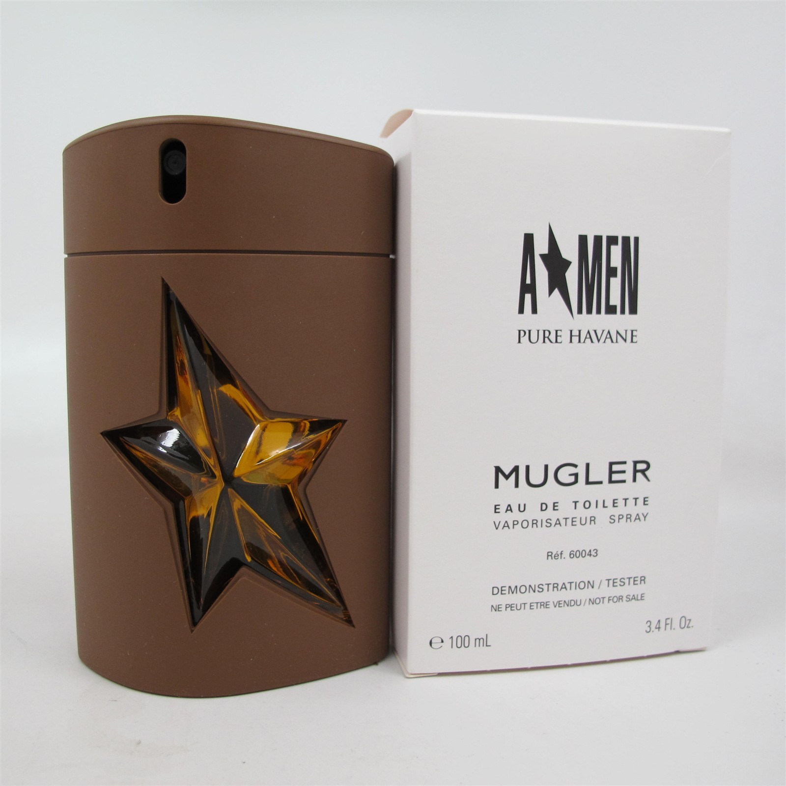 A*MEN PURE HAVANE by Thierry Mugler 100 ml/ 3.4 oz Eau de Toilette Spray