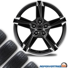 4x Alu Sommerräder für Audi A4 Reifen 205/55R16 Goodyear