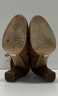 Michael Kors Brown Solid Heeled Ankle Boot Boot Women 9 — photo 7